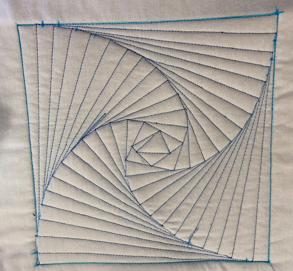 Ruler Quilting Practice Frances Quilts