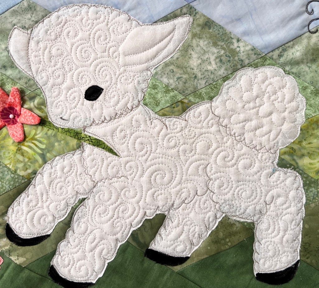 Baby Lamb Quilt Patterns Applique