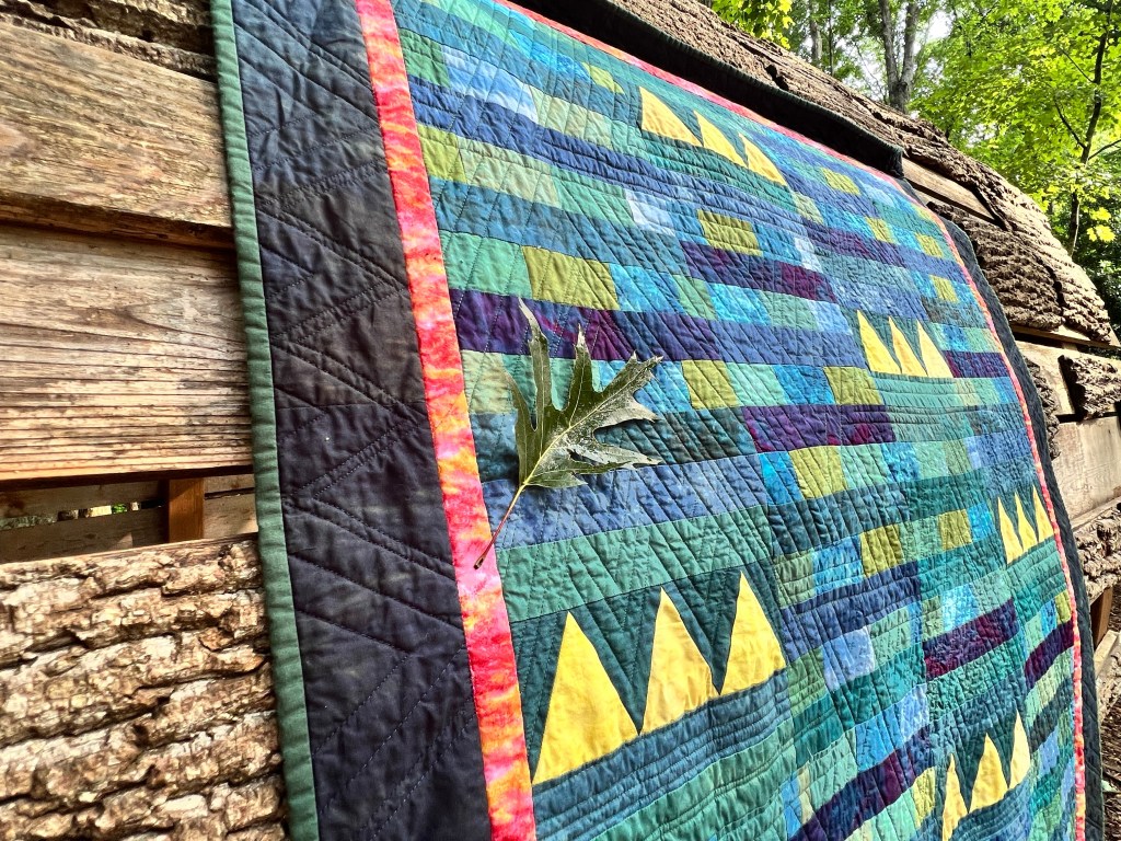 Quilts in the Garden Part 1 Frances Quilts