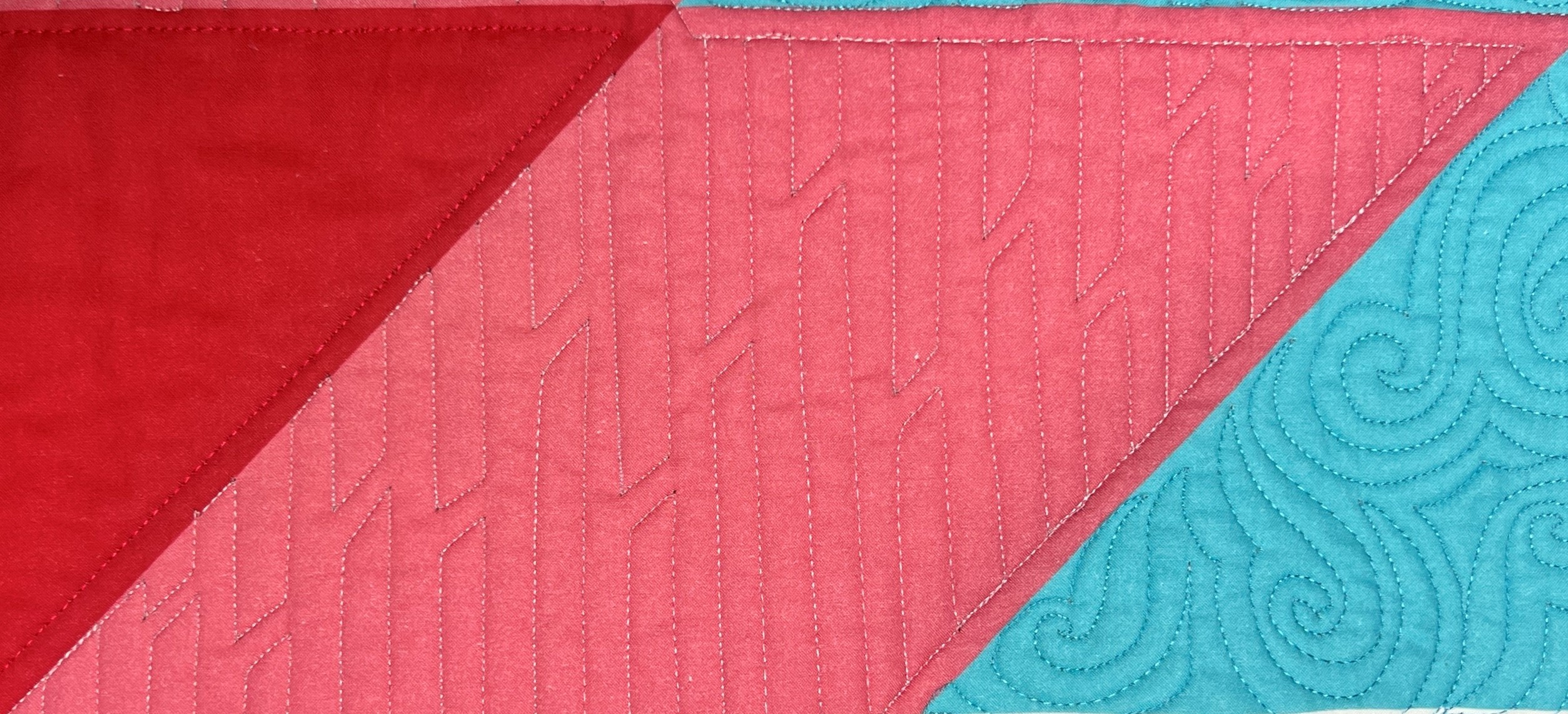 Let's try more geometrics Frances Quilts